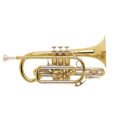 Bach Cornet Professional Silver Plated - 184SML - Poppa's Music 