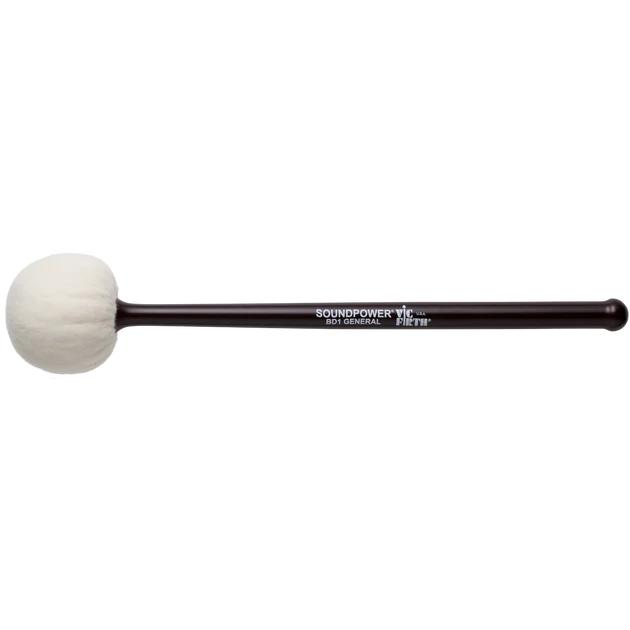 Vic Firth Soundpower BD1 Bass Drum Mallet - General - Premium  from Vic Firth - Just $54.99! Shop now at Poppa's Music