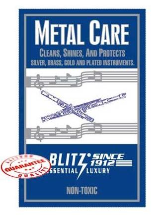 Blitz Care  SILVER/BRASS/ Gold Cloth #303 - Premium Polish Cloth from Blitz Care - Just $5.95! Shop now at Poppa's Music