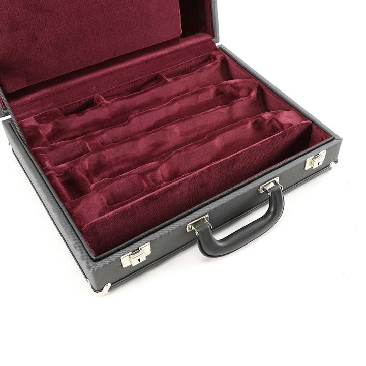 JAKOB WINTER Double Clarinet Case - German Masters | B, Boehm JW-422-NB - Premium Clarinet Case from Jakob Winter - Just $275! Shop now at Poppa's Music