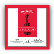 D'addario Prelude Cello A String Medium Tension -  J1011 - Premium Cello Strings from D'addario - Just $9.33! Shop now at Poppa's Music