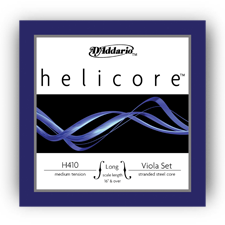 D'addario Viola String Set - Helicore Medium Tension - Poppa's Music 