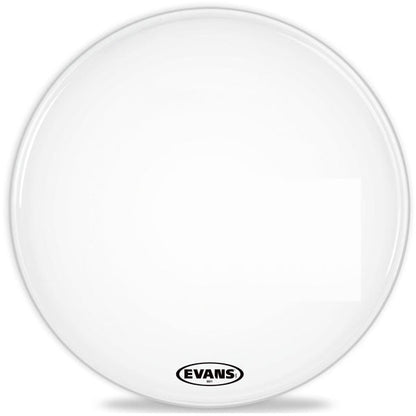 Evans White Marching Bass Drum Head - 20 MX1 - Poppa's Music 