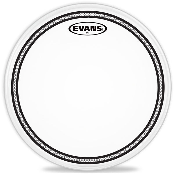 Evans EC2 Frosted Tom Head - 6 - Premium Drum Head from Evans - Just $19.99! Shop now at Poppa's Music