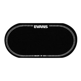 Evans EQ Black Nylon Double Bass Drum Pedal Patch - Poppa's Music 