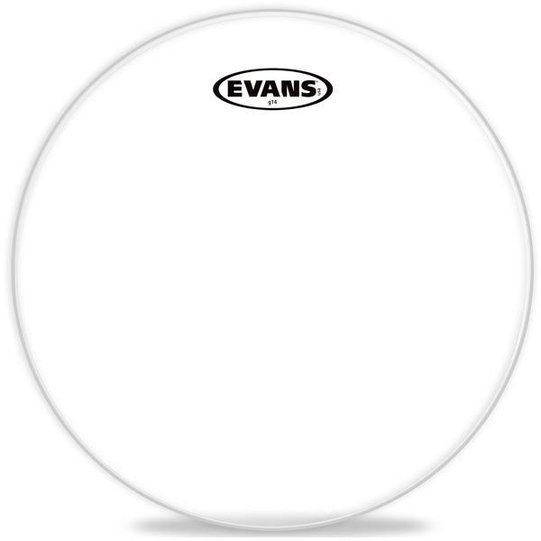 Evans G14 Clear Tom Head - 14 - Premium Drum Head from Evans - Just $16.99! Shop now at Poppa's Music