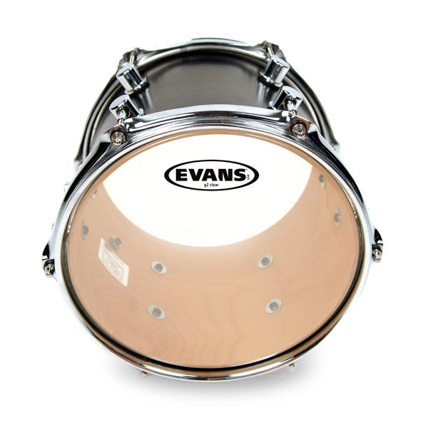 Evans G2 Clear Drum Head, 6 Inch - Premium Drum Head from Evans - Just $16.99! Shop now at Poppa's Music