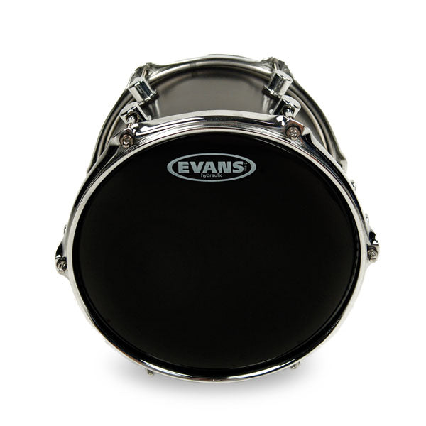Evans Hydraulic Black Drum Head, 6 Inch - Poppa's Music 