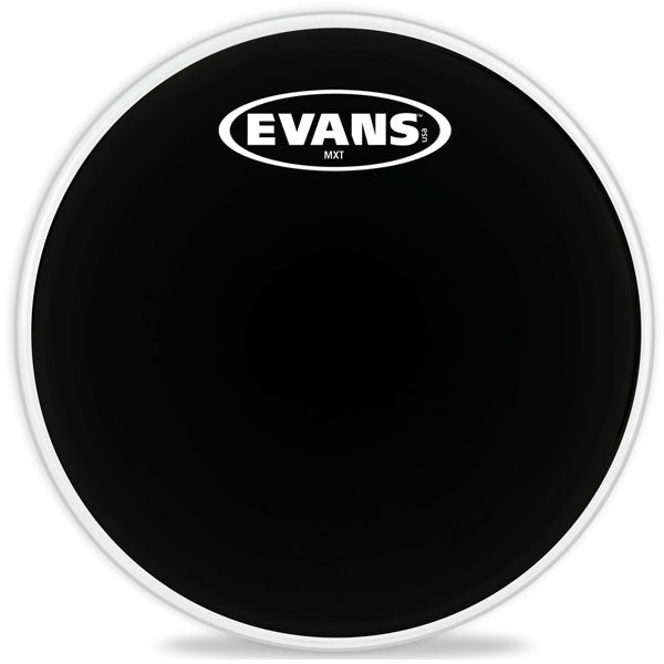 Evans MX Black Tenor Drum Head - 8 - Premium Drum Head from Evans - Just $11.60! Shop now at Poppa's Music