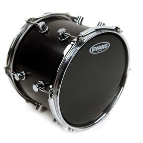 Evans Resonant Black Tom Head - 14 - Premium Drum Head from Evans - Just $20.99! Shop now at Poppa's Music
