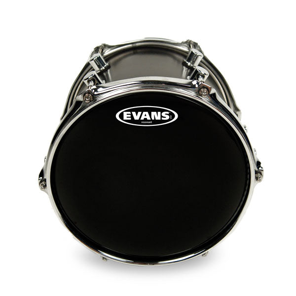 Evans Resonant Black Tom Head - 8 - Premium Drum Head from Evans - Just $16.99! Shop now at Poppa's Music