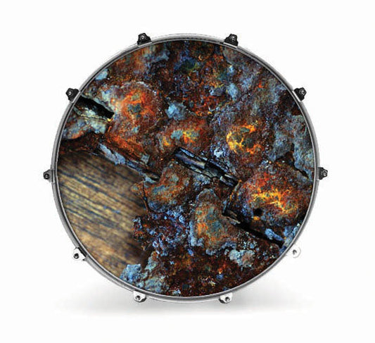 Evans Textures Series Bass Drum Head - Hinge - Poppa's Music 