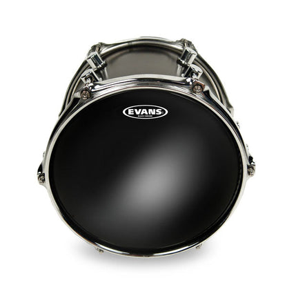 Evans Black Chrome Tom Head - 12 - Poppa's Music 