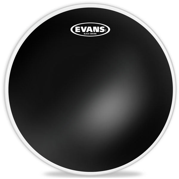 Evans Black Chrome Tom Head - 16 - Premium Drum Head from Evans - Just $26.99! Shop now at Poppa's Music