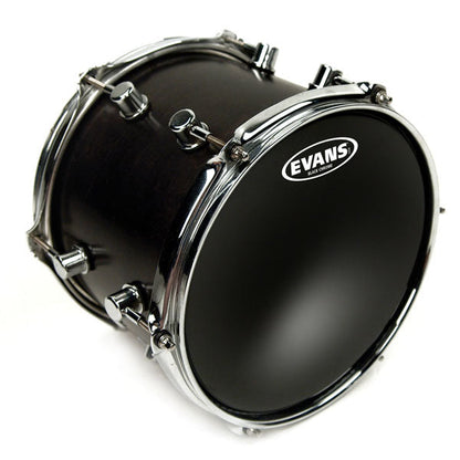 Evans Black Chrome Tom Head Pack - Fusion - 10, 12, 14 - Poppa's Music 