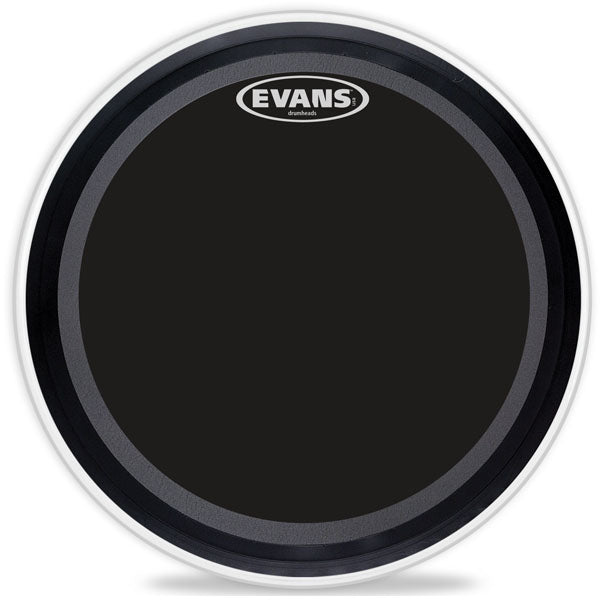 Evans EMAD Onyx Bass Drum Head, 20 Inch - Premium Bass Drum Head from Evans - Just $52.99! Shop now at Poppa's Music