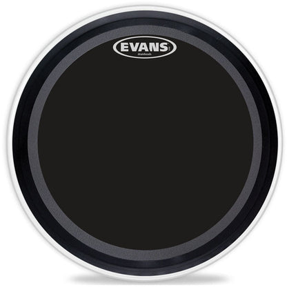 Evans EMAD Onyx Bass Drum Head, 18 Inch - Poppa's Music 