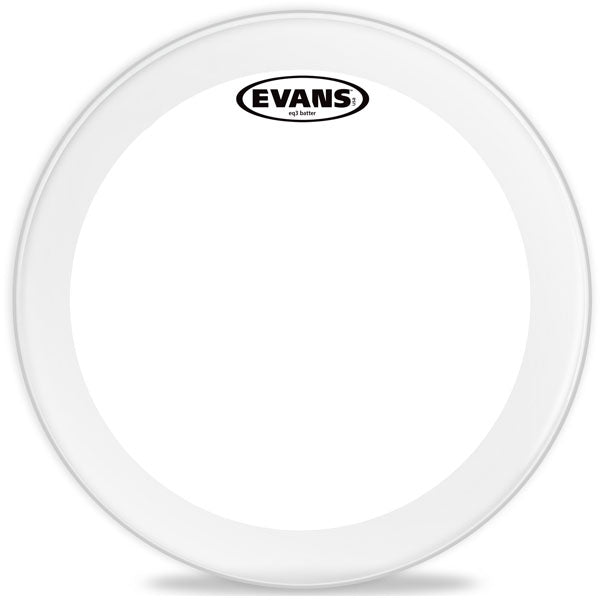 Evans EQ3 Clear Bass Drum Head - 26 - Premium Bass Drum Head from Evans - Just $63.99! Shop now at Poppa's Music
