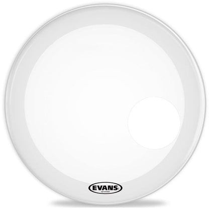 Evans EQ3 Resonant Smooth White Bass Drum Head - 18 - Poppa's Music 