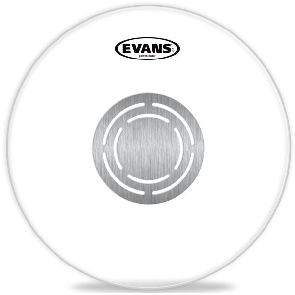 Evans Power Center Clear Tom Head - 6 - Premium Drum Head from Evans - Just $12.45! Shop now at Poppa's Music