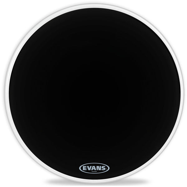 Evans Resonant Black Bass Drum Head - 22 - Poppa's Music 
