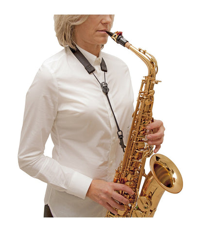 BG Saxophone Flex Strap with Snap Hook - SFSH - Poppa's Music 
