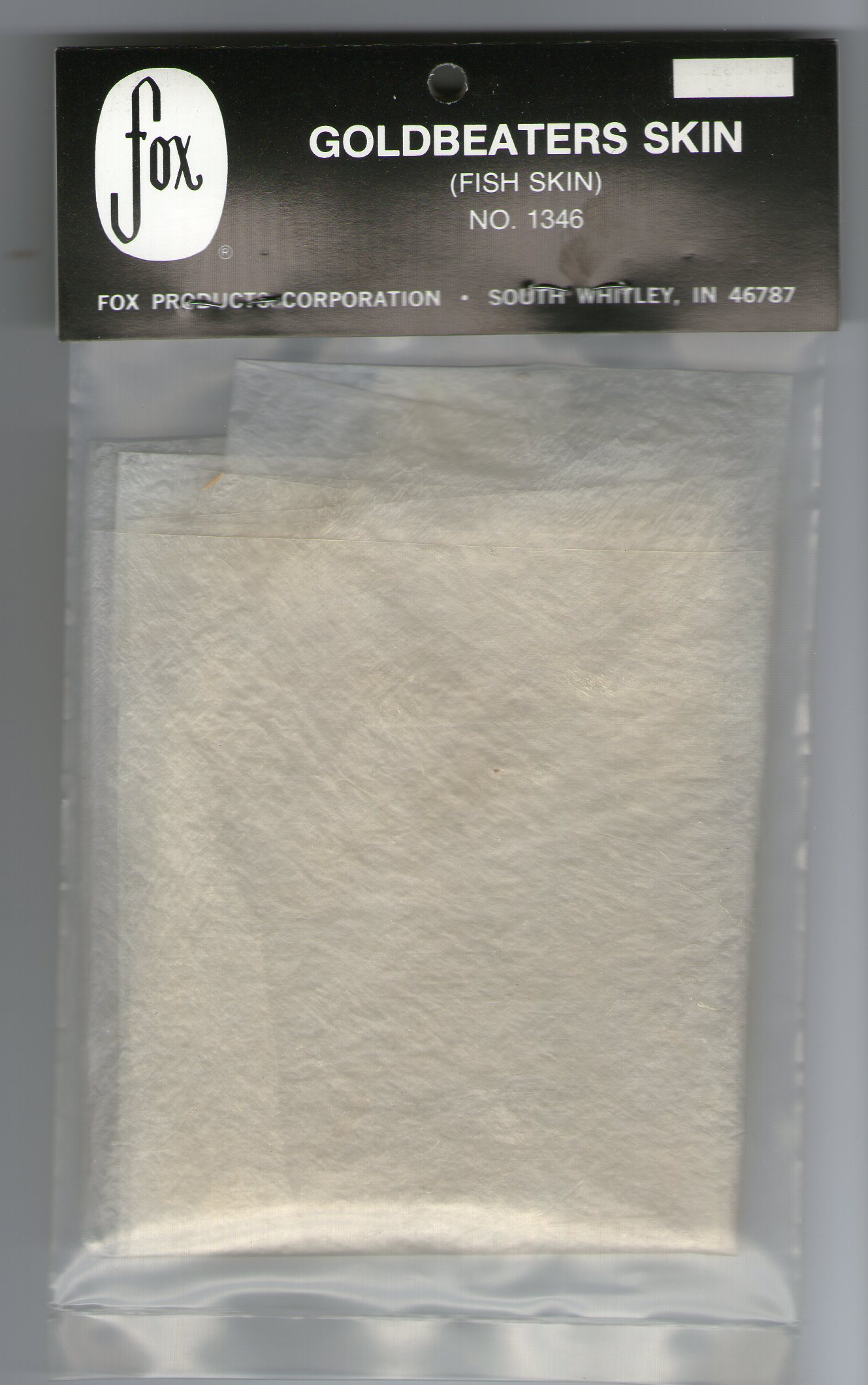 Fox Fish Skin 38 X 8  - 1346 - Poppa's Music 