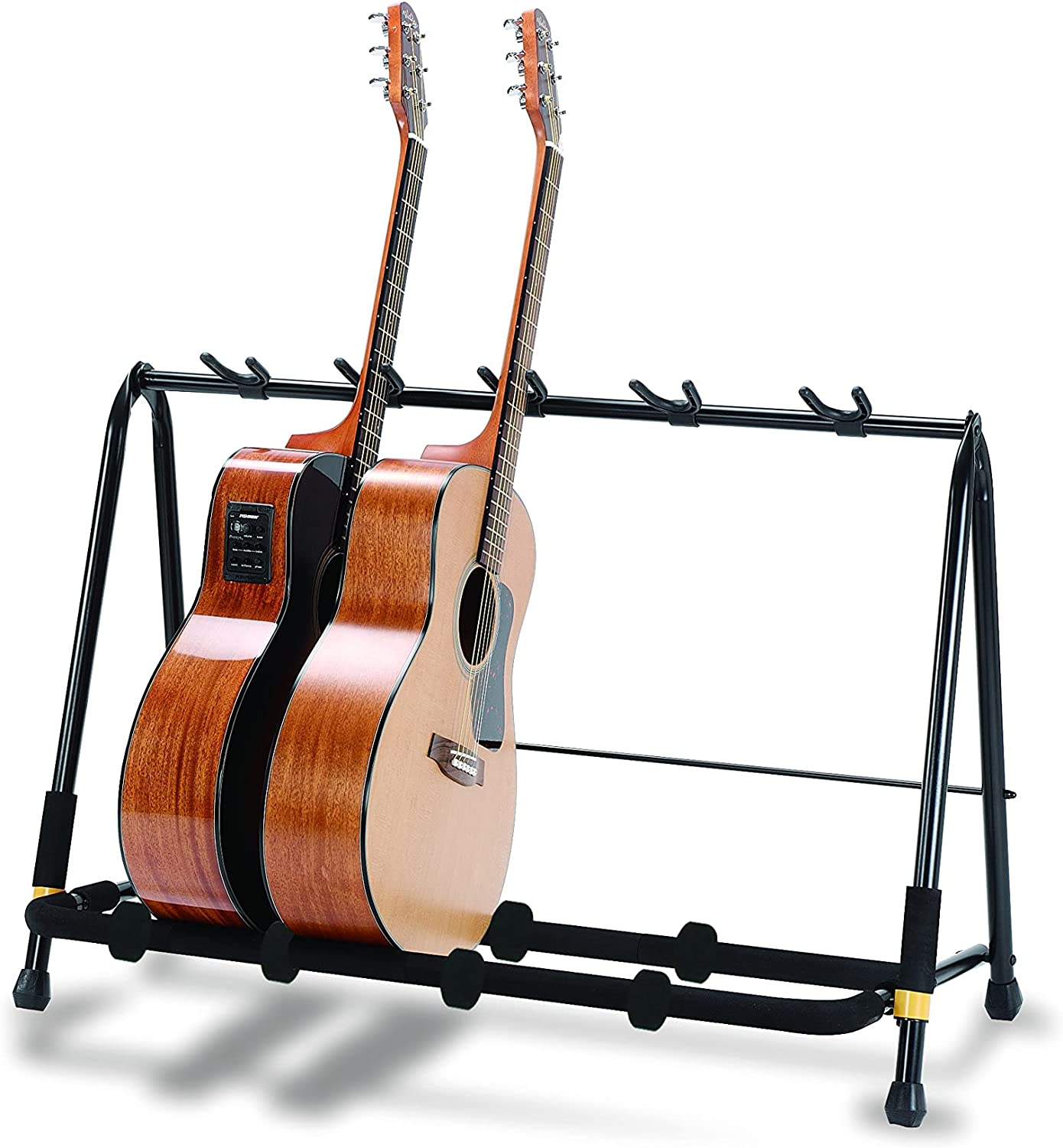 Hercules 5-Piece Multi-Guitar Display Rack with Extension Pack - GS525BP-HA205 - Premium Guitar Stand from Hercules - Just $142.95! Shop now at Poppa's Music