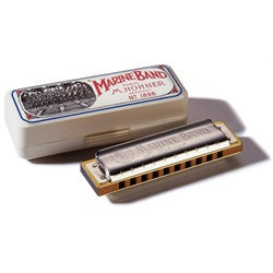 Hohner Harmonica Marine Band 1896 - Key of C - Poppa's Music 