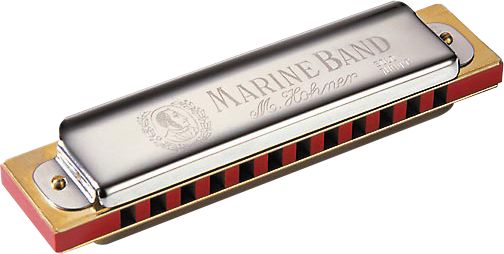 Hohner Harmonica Marine Band 12-HOLE Key of G/364 - Poppa's Music 
