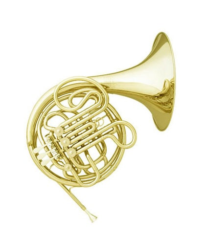 Hans Hoyer Double Kruspe F/Bb French Horn - Mini Ball Linkage - Gold Brass Bell - Lacquer - 6801G-1 - Poppa's Music 