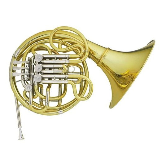 Hans Hoyer Double Kruspe F/Bb French Horn - String Linkage - Detachable Bell - Lacquer - 6802A-L - Poppa's Music 