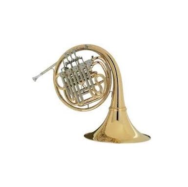 Hans Hoyer Single Intermediate Bb French Horn - Clear Lacquer - A-Stop - 706-L - Poppa's Music 