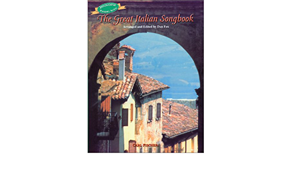 Carl Fischer Book Great Italian Songbook -AFT119 - Poppa's Music 