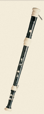 Aulos Bass Baroque Recorder - A533B - Poppa's Music 
