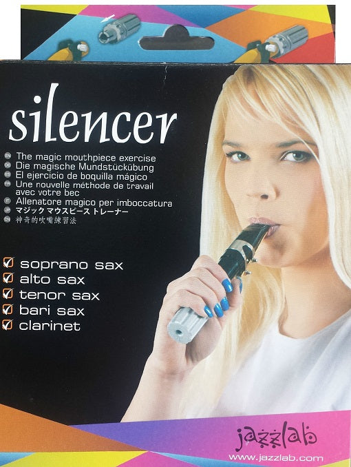 Jazz Lab Woodwind Mouthpiece Silencer Mark 2 - Universal - Poppa's Music 
