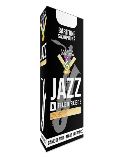 Marca JaZZ Filed Baritone Sax Reeds - 5 Per Box - Poppa's Music 