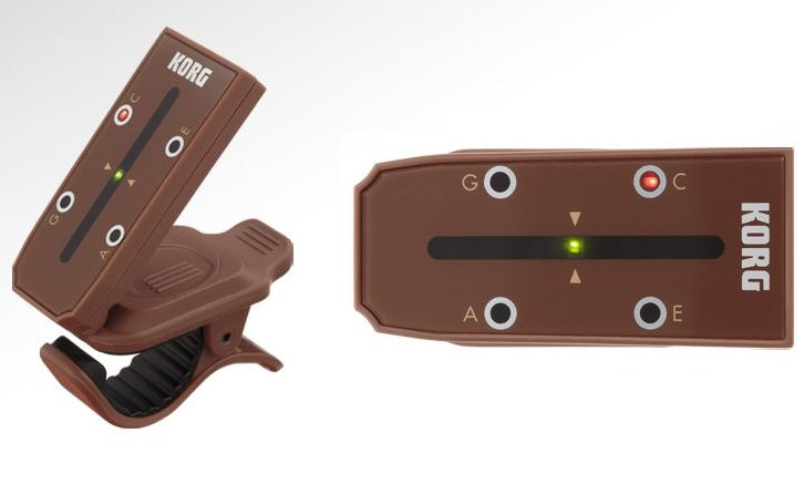 Korg Headtune Clip-On Tuner for Ukulele - HTU1 - Poppa's Music 