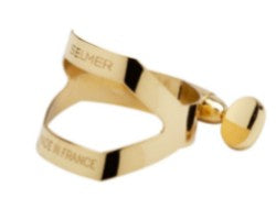 Selmer Alto Sax Lacquered Ligature Model 434A - Poppa's Music 