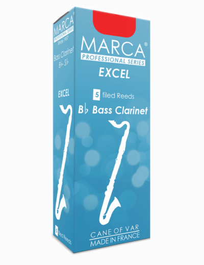 Marca Excel Bass Clarinet Reeds - 5 Per Box - Poppa's Music 