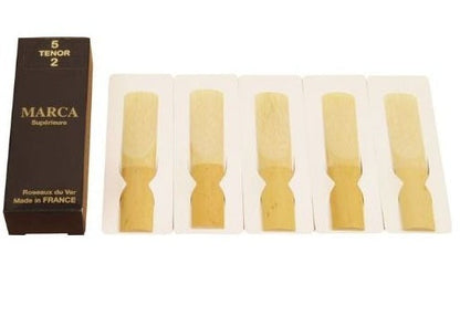 Marca Supérieure Tenor Sax Reeds - 5 Per Box - Poppa's Music 