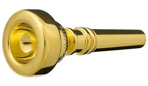 Bach Classic Series Gold Plated Cornet Mouthpice - 349GP - Premium Cornet Mouthpiece from Bach - Just $189! Shop now at Poppa's Music
