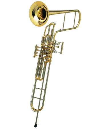 Meinl Weston  F Cimbasso - 5 Rotary Valves - 2ND Valve Trigger - Lacquer - 41-L - Poppa's Music 