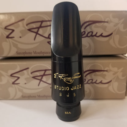 Original E. Rousseau Studio Jazz Tenor Sax Hard Rubber Mouthpiece - Poppa's Music 