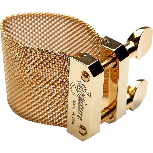 Oleg Ligature #04 for Metal Tenor or Alto Sax Mouthpieces - Poppa's Music 