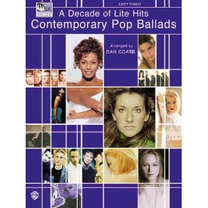 Contemporary Pop Ballads: the Lite Hits Arr. Dan Coates - Poppa's Music 