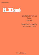 KLOSE CELEBRATED METHOD FOR CLARINET COMPLETE - 3040 - Poppa's Music 