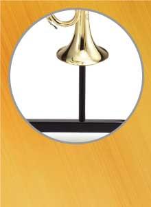 Hercules Alto or Tenor Stand with Flute/Clarinet Peg & Bag - DS532BB - Poppa's Music 