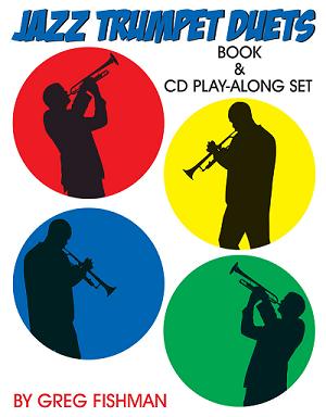 Jazz Trumpet Duets By Greg Fishman - Book & CD - Poppa's Music 