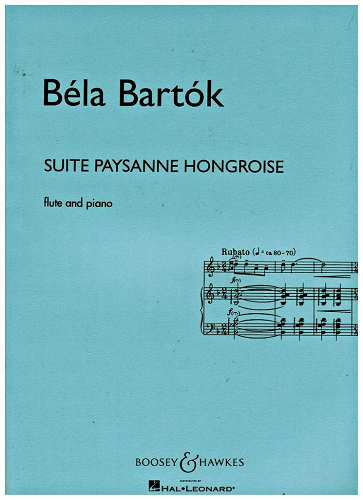 Suite Paysanne Hongroise for Flute and Piano by Béla Bartók - Poppa's Music 